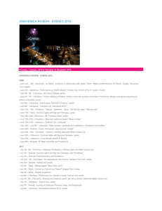 Calendar of events in Crikvenica resort