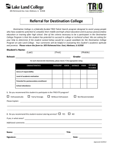 Counselor Teacher Referral Form