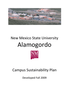 Campus Sustainability Plan