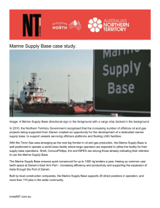 Marine Supply Base case study - Why invest in the Northern Territory