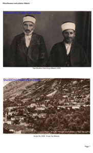 Miscellaneous Early Photos Albania
