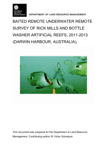 Baited remote underwater remote survey of Rick