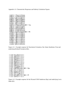 Figure A1.1. Example response for Nacimiento Formation, Ojo