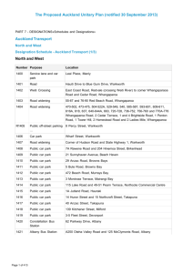 Conditions - Auckland Unitary Plan Independent Hearings Panel