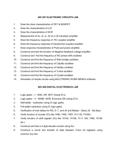 AEI Lab Requirement for AICTE