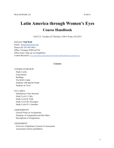 Latin America through Women`s Eyes