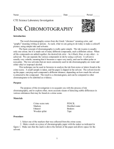 Ink Chromatography - MisterSyracuse.com