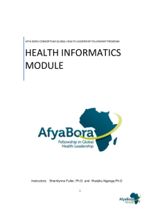 Health Informatics Module