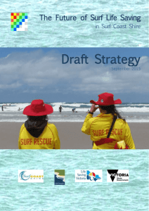Draft Strategy - Future of Surf Life Saving