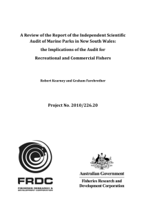 A Review of the Report of the Independent Scientific Audit of Marine