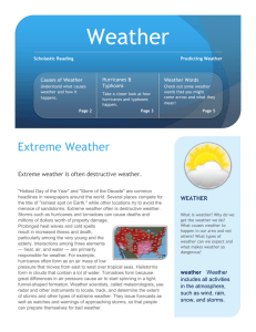 Extreme Weather - Wyckoff School District