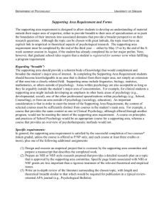 DOCTORAL STUDENT HANDBOOK - Department of Psychology