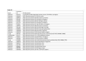 Table S5 - BioMed Central