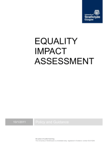 10. How to conduct an Equality Impact