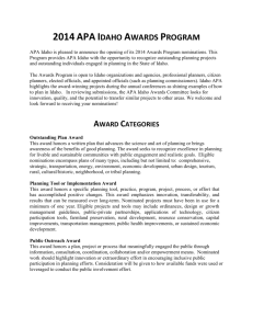 Award Program Details