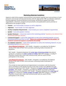 ADVERTISING Guidelines