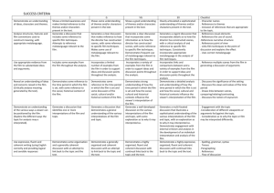 Rear Window criteria