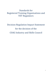 DOCX file of Decision Regulation Impact Statement (0.15