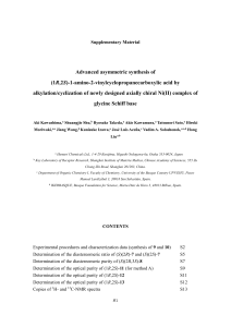 Advanced asymmetric synthesis of (1R,2S)-1-amino