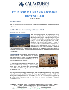 ecuador mainland package best seller