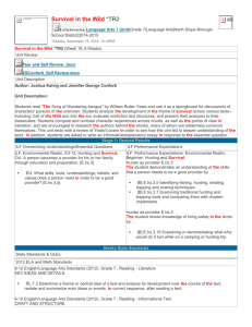 Atlas - Survival in the Wild *TR2 - North Slope Borough School District