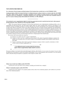 Form 101 - Northern Trust