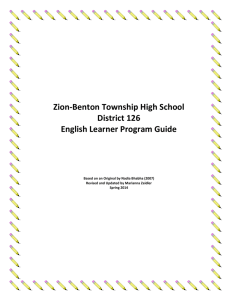 EL Program Guide - Zion-Benton Township High School