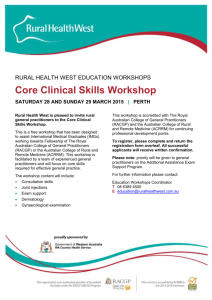Core Clinical Skills