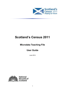 user guide has - Scotland`s Census