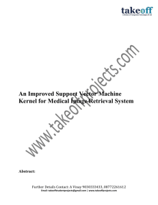 An Improved Support Vector Machine Kernel for Medical Image