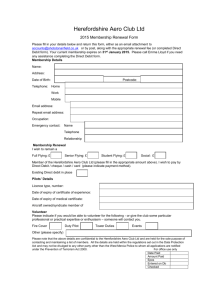 Membership Renewal Form 2015 word format