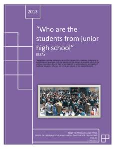 Who are the students from junior high school