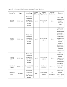 Appendix 4. Summary of the literature evaluating soft tissue