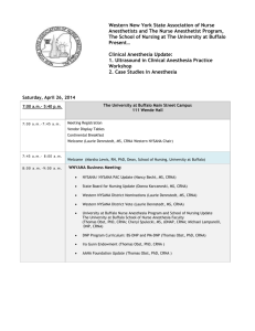 Saturday, April 26, 2014 - New York State Association of Nurse