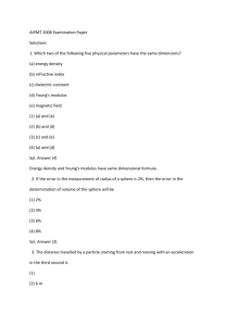 AIPMT 2008 Examination Paper Solutions 1. Which two of the