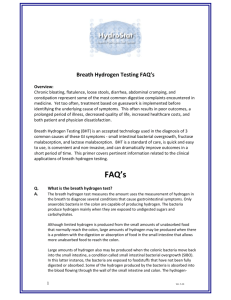 H2 breath testing FAQs 7.14