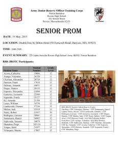 150515 Senior Prom - Revere