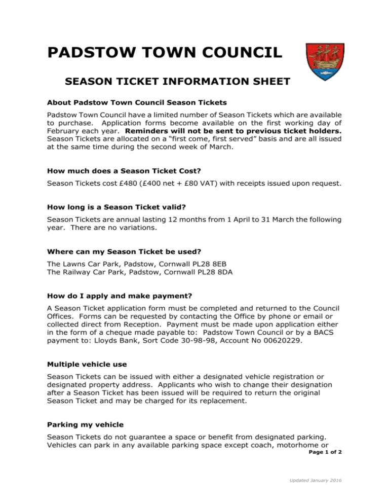 season-ticket-information-sheet