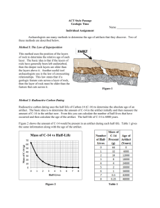 Individual ACT Style - Geologic Time