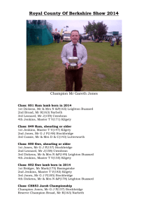 Royal County Of Berkshire Show 2014