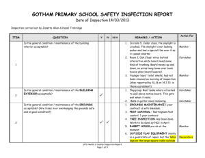 Workplace Safety Inspection Checklist (General)