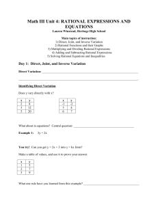 Unit 4 Notes