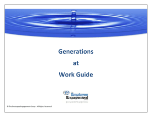 Generations at Work Guide - The Employee Engagement Group