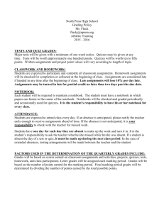 Grading Policy - North Penn School District