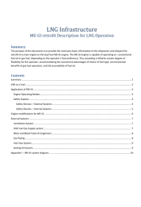 LNG Fuel Gas Supply system