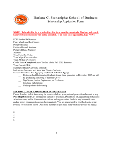 business administration scholarship application