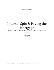 Internal Spin & Paying the Mortgage