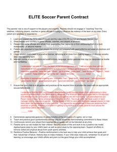 Parent Contract - Newark Soccer Club