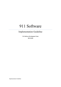 Technology Solution Implementation Guideline