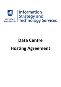the Data Centre Hosting Agreement